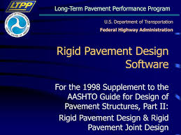ppt rigid pavement design software