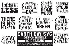 Earth Day Svg Bundle Gráfico Por