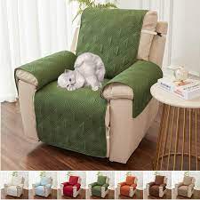 Quilted Recliner Chair Couch Slipcover