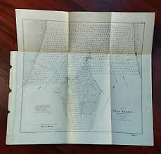 Details About 1905 Chart Map Of Mississippi River Head Of Passes