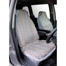 Saddleman Bucket Seat Cover Gray