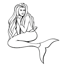 Download ariel mermaid coloring page. Free Printable Mermaid Coloring Pages For Kids