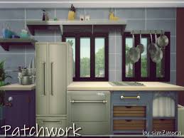 The Sims Resource - Patchwork House | noCC gambar png