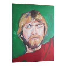 Saatchi art is the best place to buy artwork online. Kurt Cobain Like Portrait Painting Chairish