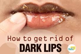 lighten dark lips and get pink lips