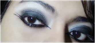 gothic eye makeup tutorial with