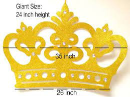 Huge Gorgeous Crown Wall Decor With