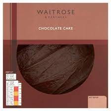 Waitrose Chocolate Cake Price gambar png