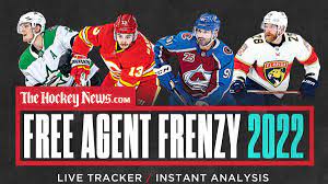 NHL Free Agent Frenzy 2022: Signing ...