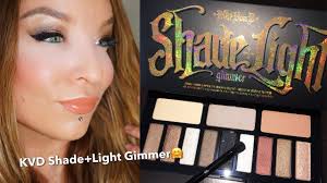 Kat Von D Shade Light Glimmer Eye Contour Palette Demo Swatches