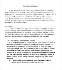     What Is An Argumentative Essay Example    Collection Of Solutions  Writing Also Format Layout Example Of    