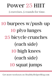 Home Workouts From Healthy Helper