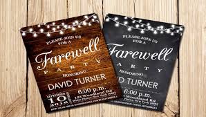 free 15 farewell invitation designs in ai