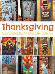 14 thanksgiving clroom door ideas