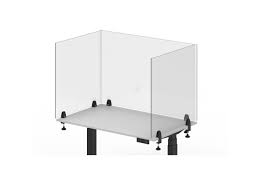 Cubicle usually becomes a partially closed workspace in an office. Schools Libraries More Perfect For Offices Clamp On Protective Acrylic Shield Sneeze Guard Cubicle Wall Extender Luxor Reclaim Clear Antimicrobial Desktop Panel 30 X 30 Office Supplies Desk Accessories Workspace