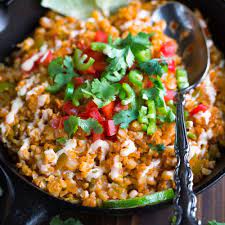 Mexican Cauliflower Rice Recipe Peas And Crayons gambar png