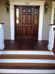 ipe wood front porch floor