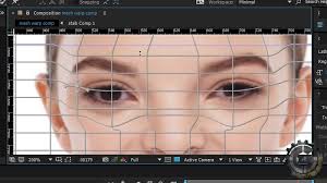 digital makeup using tracking in