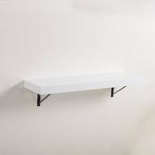 Allen Roth White Bracket Shelf 23 62