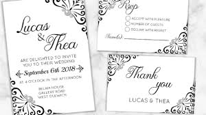 Diy Make Your Wedding Invitations Rsvp Thank You Cards I