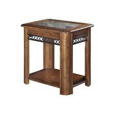 madison sliding top chairside table
