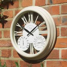 Exeter Garden Wall Clock With