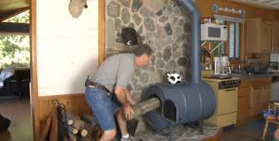 how to build a barrel wood stove