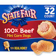 state fair beef mini corn dogs