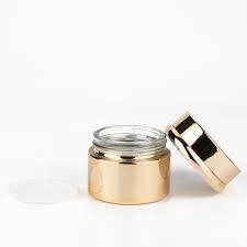 Makeup Cream Dark Glass Jar