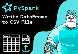 pyspark write dataframe to csv file