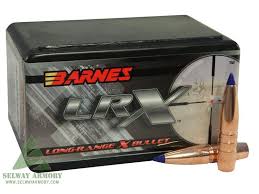 Barnes Bullets .30 Caliber (.308 Diameter) 200 Gr. Long-Range Hunting LRX Boat Tail- Lead Free- Box of 50
