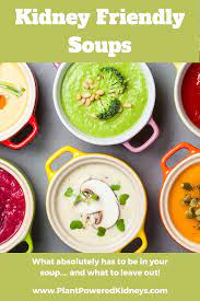 kidney friendly soups what to include