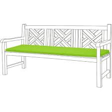 Gardenista Outdoor Bench Seat Pads For