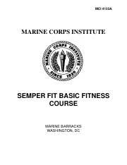 semper fit basic fitness course pdf