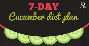 Cucumber Diet Plan Lose Up To 7 Kgs In 7 Days Weight