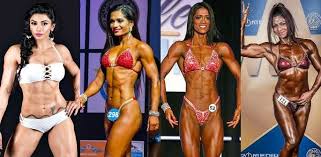 top indian female bodybuilders and