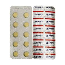Zepam 5 Diazepam 5mg - Thuốc điều trị về lo âu