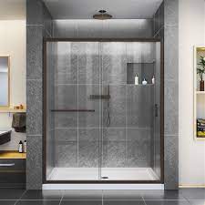 Semi Frameless Alcove Shower Door
