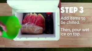 how to pack a cooler with dry ice
