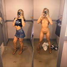 Nude in Changing Room - 49 porn photos