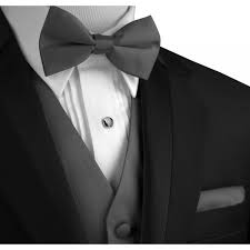 Folding pocket squares for suits. Best Tuxedo Italian Design Men S Formal Tuxedo Vest Bow Tie Hankie Set For Prom Wedding Cruise In Charcoal Walmart Com Walmart Com
