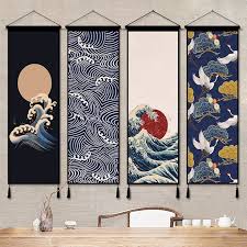 Japan Ukiyoe Hanging Scroll Painting