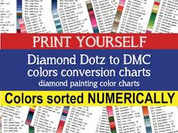 Diamond Dotz To Dmc Colors