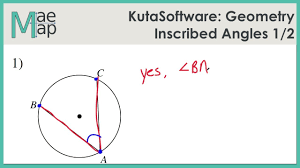 Systems of linear equations common core algebra 2 homework answer. Kutasoftware Geometry Inscribed Angles Part 1 Youtube