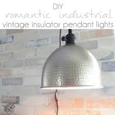 Vintage Insulator Pendant Lights