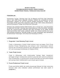 Standad dan indeks kwaliti air marin malaysia. Http Habinovasi Mampu Gov My Laporan Inovasi 135 Penambahbaikan Proses Lesen Di Bawah Kettha Pdf
