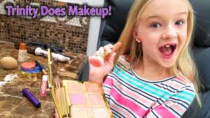 my makeup routine mom let s me do her