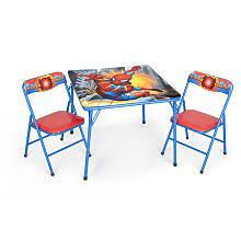.1875 thick vinyl padded top with cal 117 sponge foam padding. Spider Man Folding Table And Chair Set Kids Folding Chair Childrens Folding Table Rent Tables And Chairs