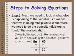 Formulas Variables Expressions Equations