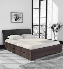 shinju queen size upholstered bed